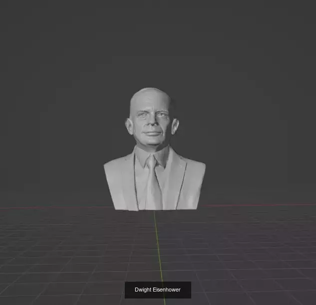 Leaders During the World war 2 3D Model Collection_4