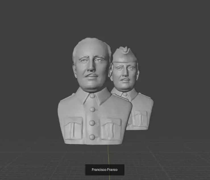 Leaders During the World war 2 3D Model Collection_6
