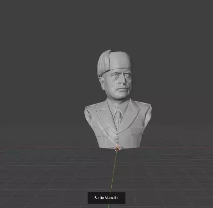 Leaders During the World war 2 3D Model Collection_7