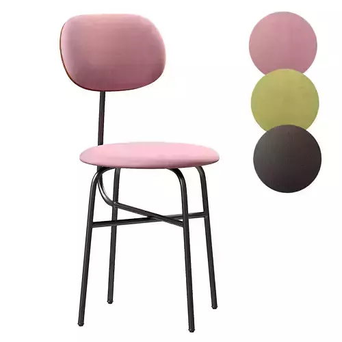 CHAIR AFTEROOM PLUS Low-poly 3D model