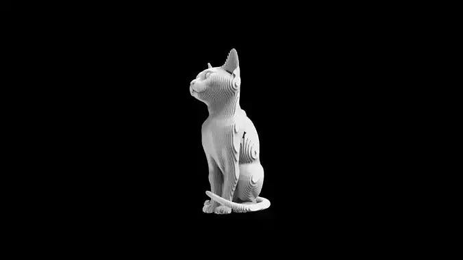 cat Slice Form - parametric - multiLayer