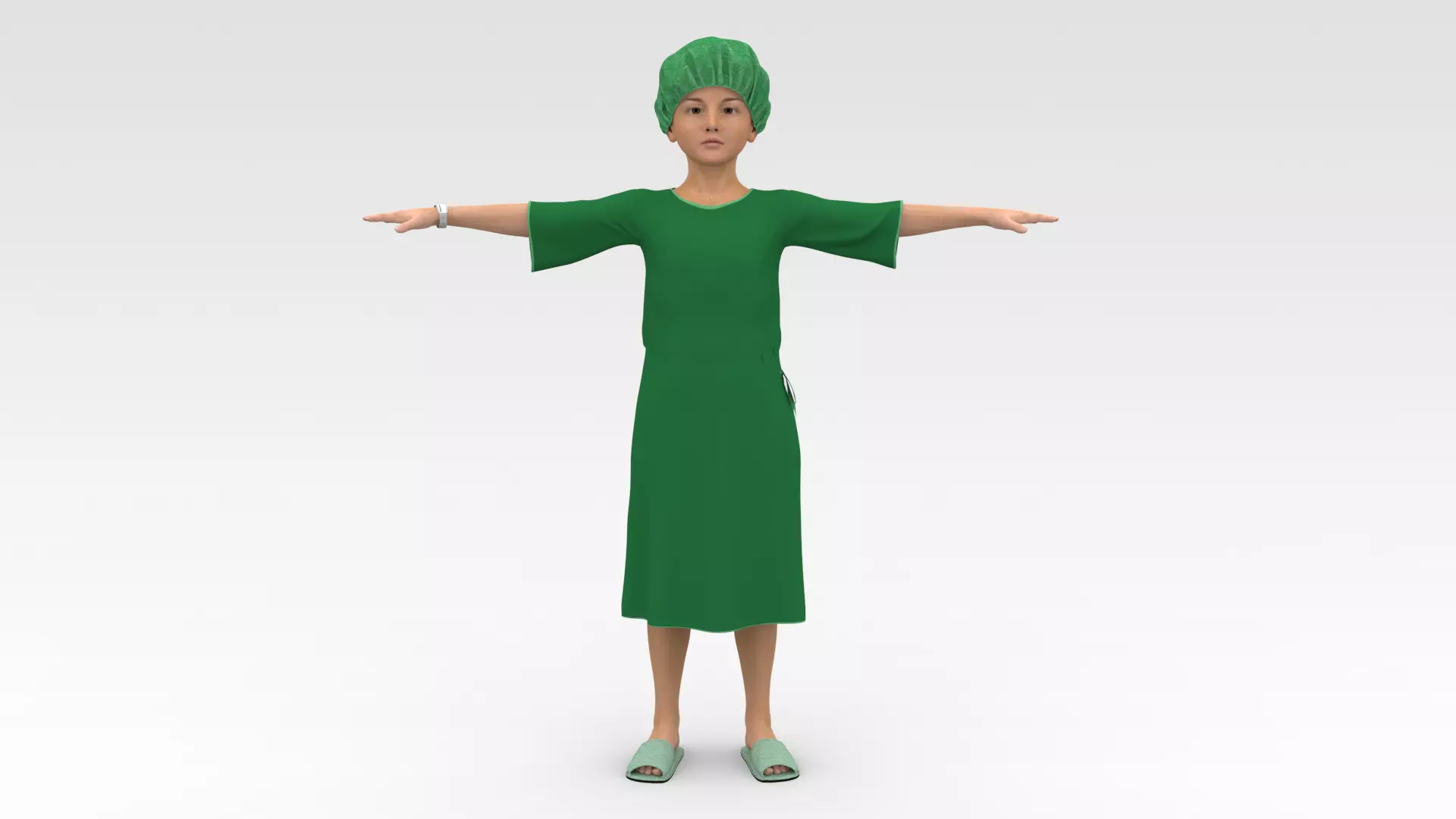 Patients in Green Gown Collection _21