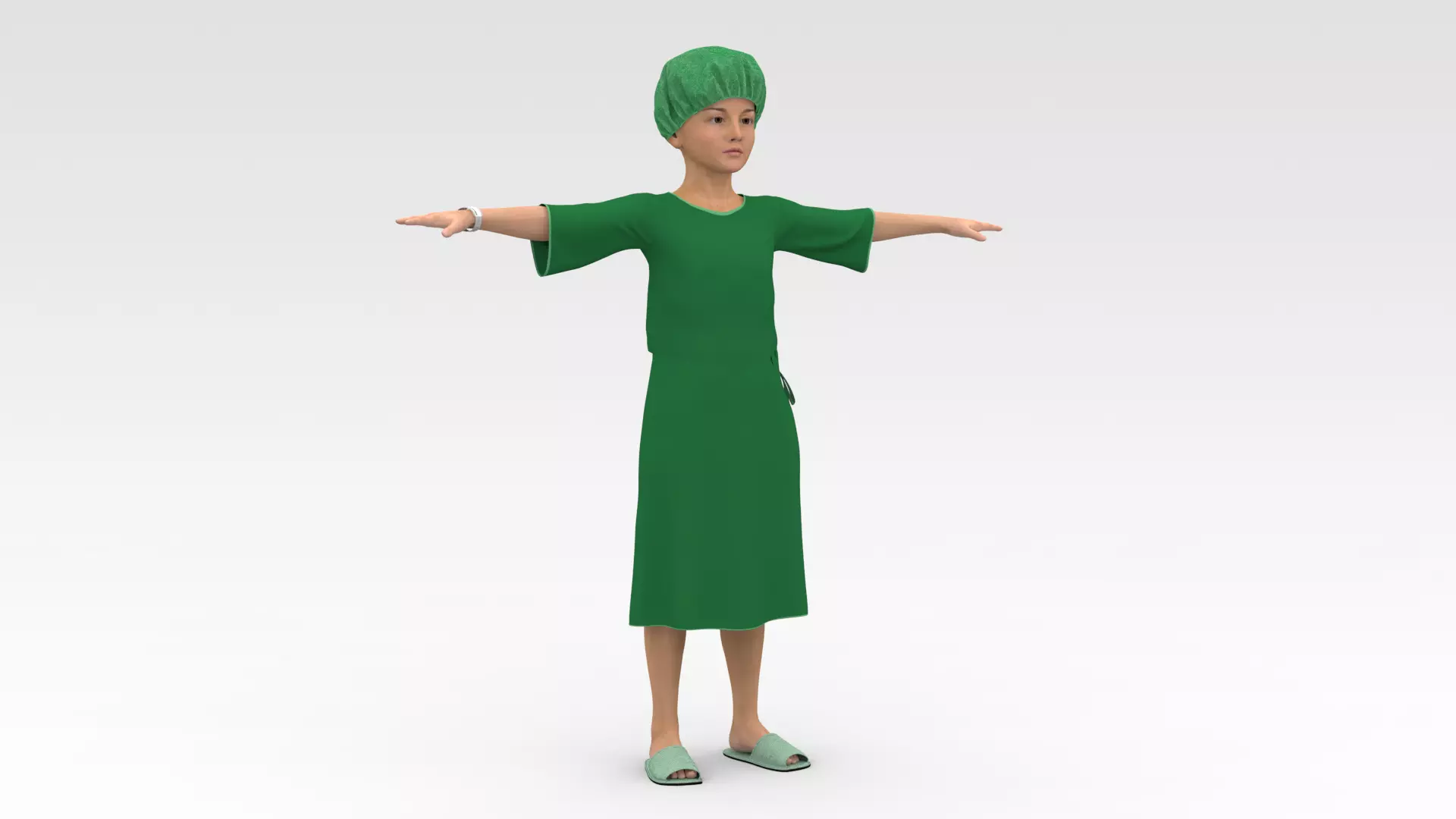 Patients in Green Gown Collection _20