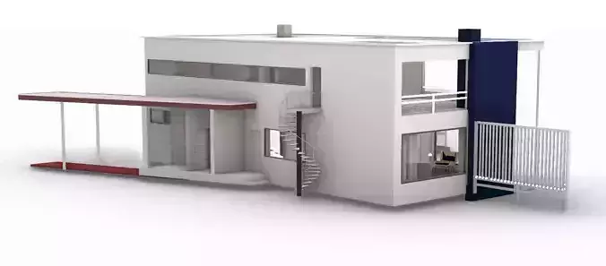 Walter Gropius - Bauhaus - Family House 