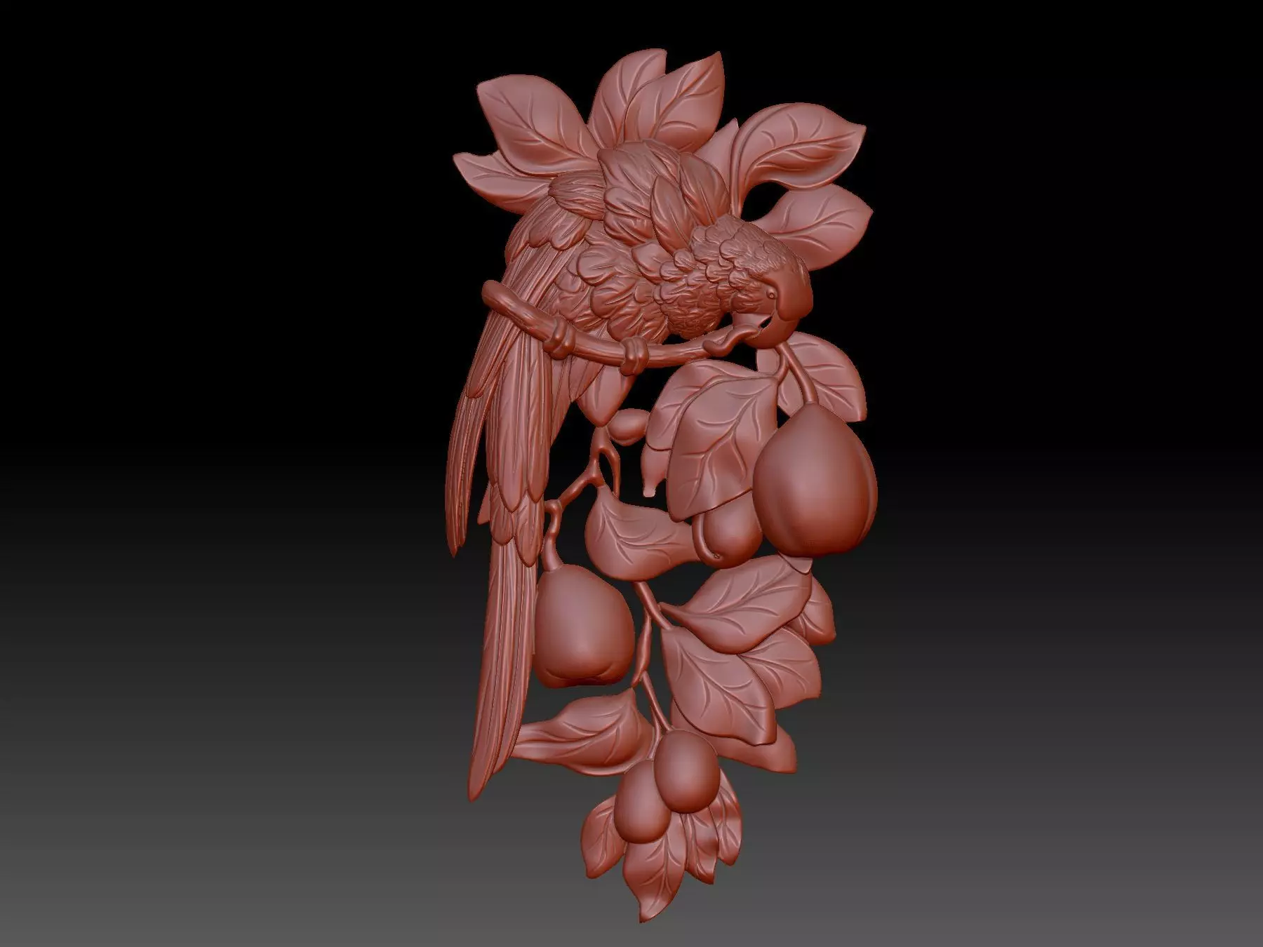 Parrot 3D print model_0