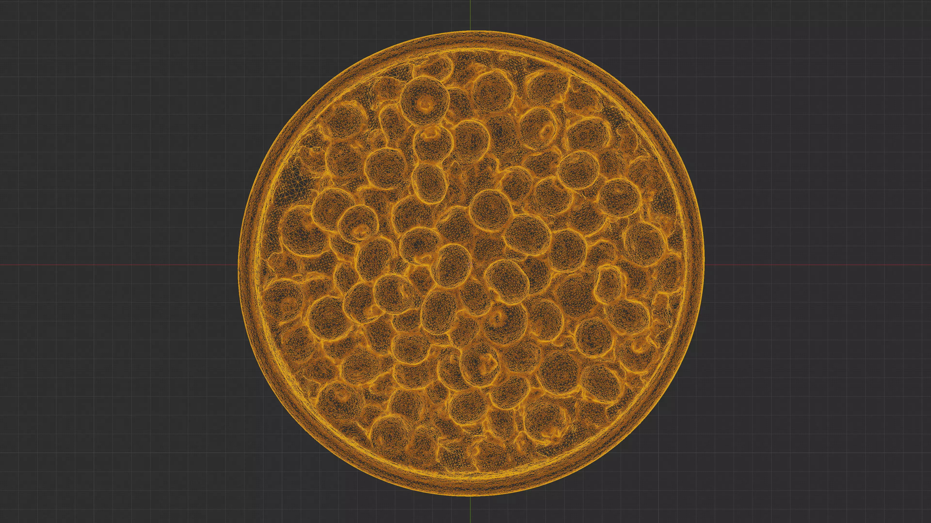 Photorealistic 3D scan of fresh blueberries in rustic clay bowl Low-poly 3D model_36