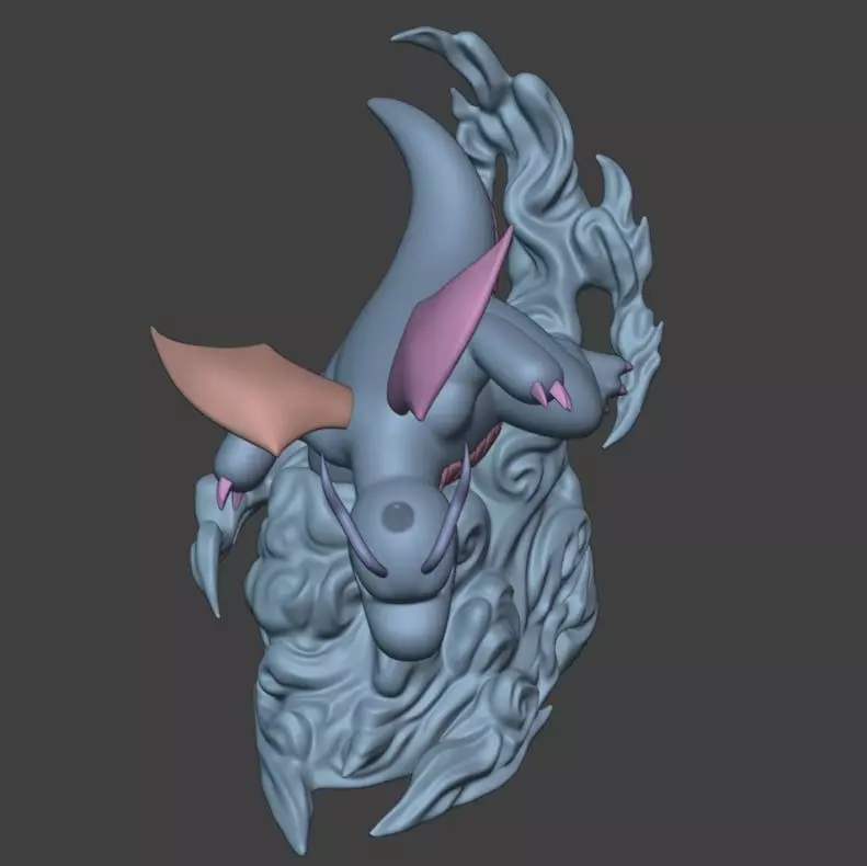 Dragonite  3D print model_7