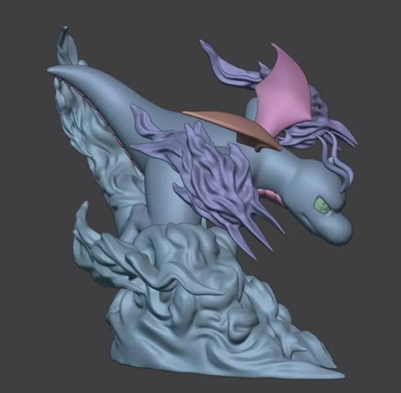 Dragonite  3D print model_4