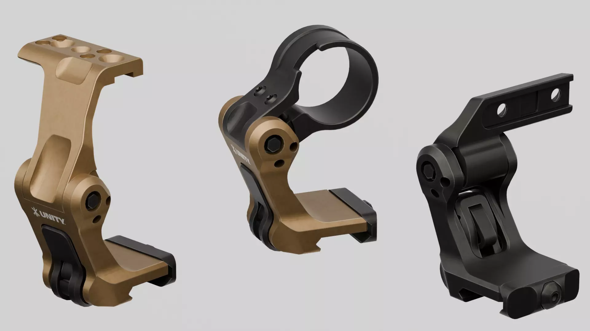 UNITY TACTICAL FAST FTC PACK - 3D MODEL - LOW POLY - GAME READY Low-poly 3D model_0