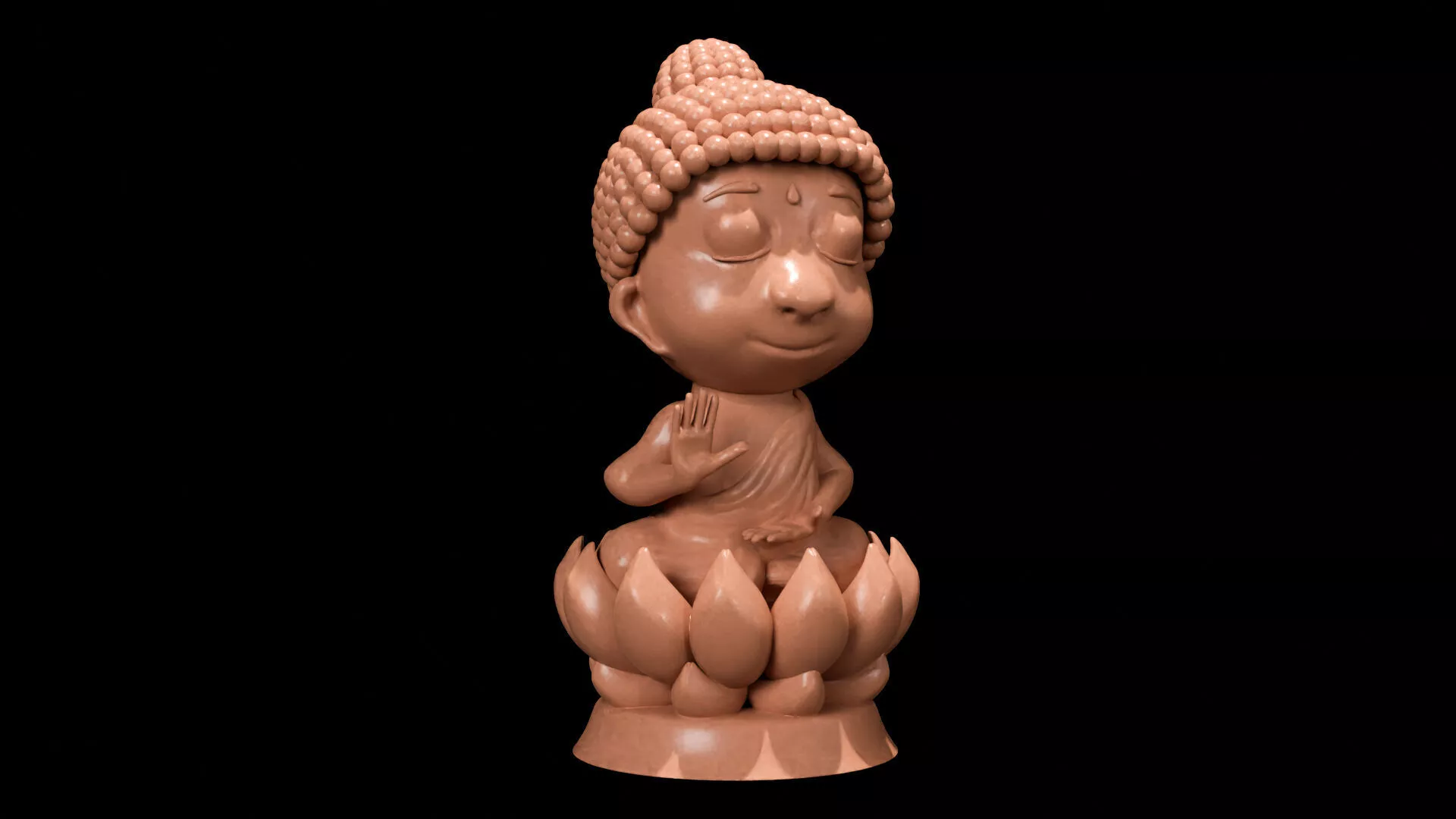 Buddha Relief STL 3D Model for CNC and 3D Printing 3D print model