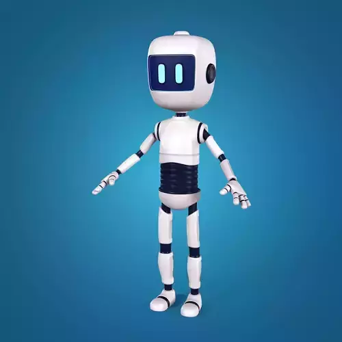 Cartoon Robot - Android - Humanoid