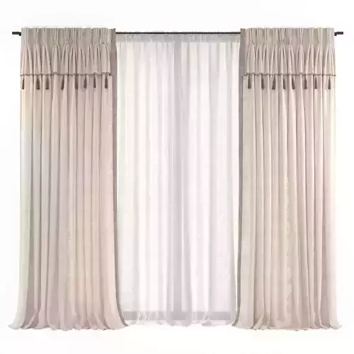 Curtains 56 3D model