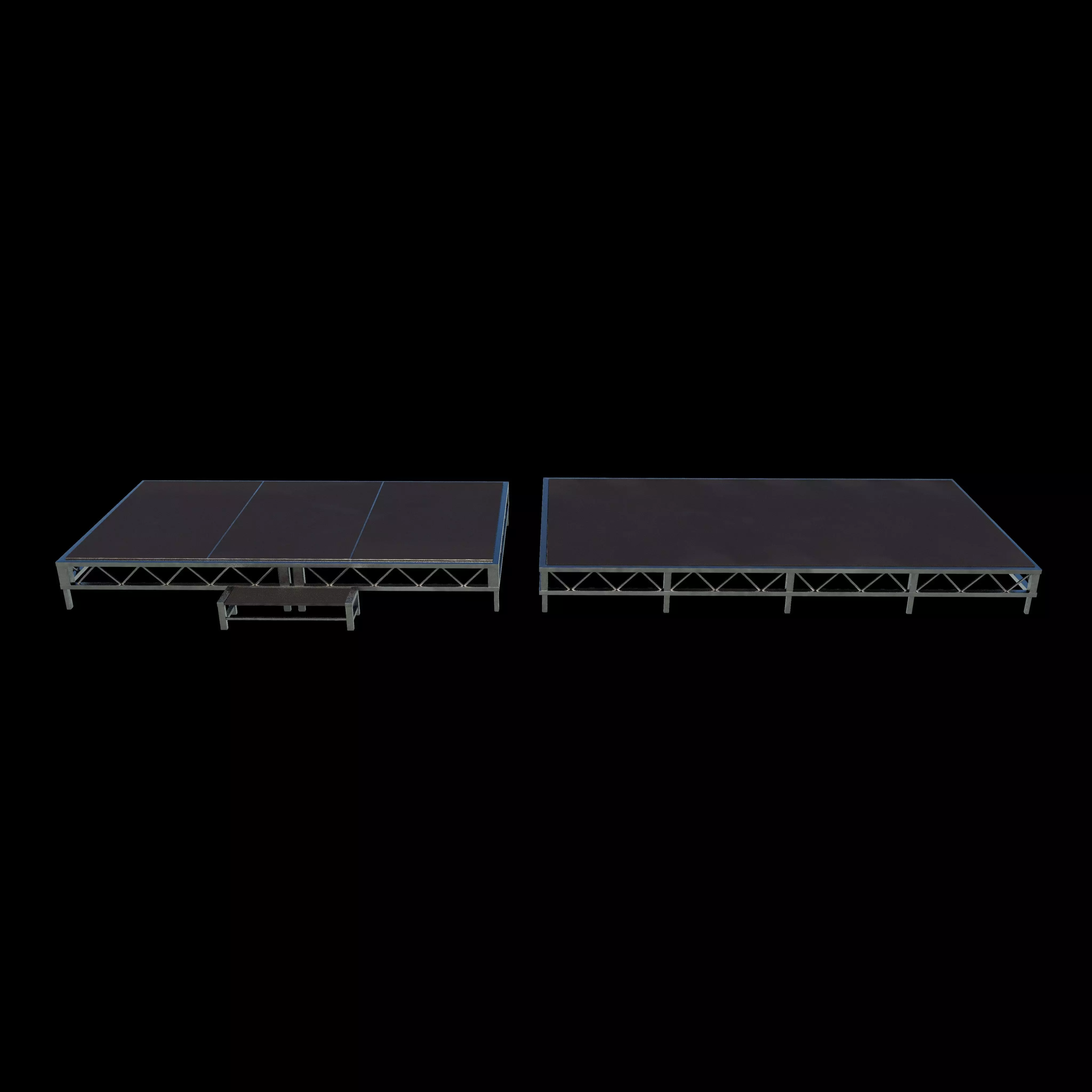 Portable Stage 3D model_7