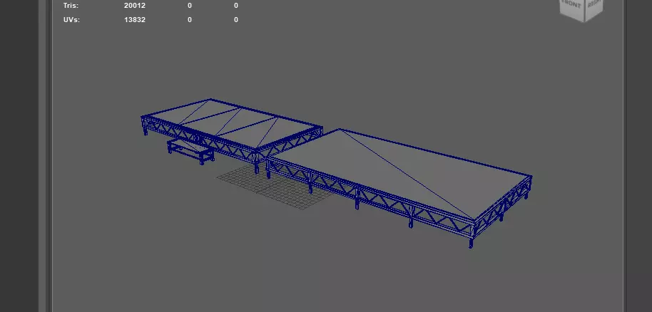 Portable Stage 3D model_14