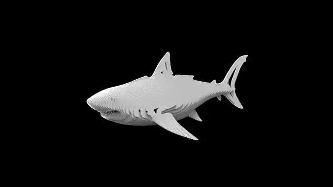Megalodon Slice Form - parametric - multiLayer