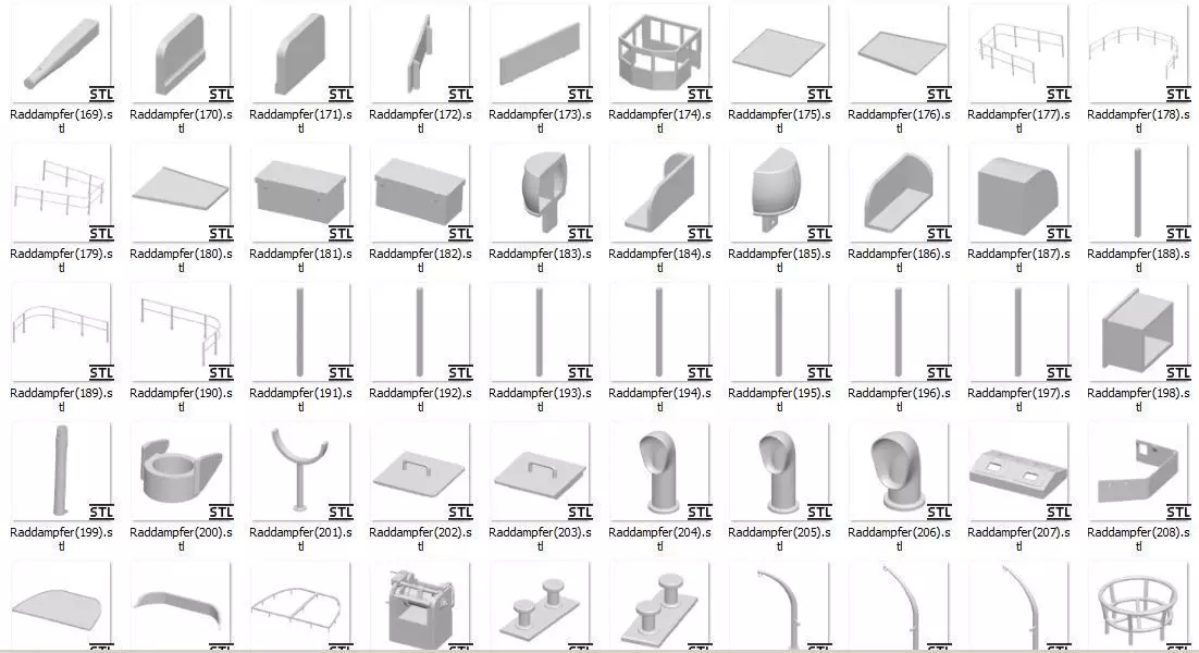 RADDAMPFER MIT BLATTSTEUERUNG PADDLE STEAMER 3D print model_9