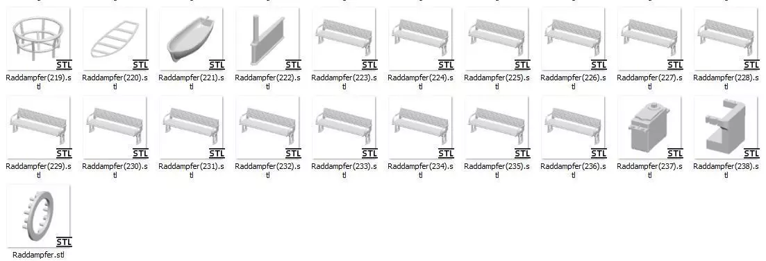 RADDAMPFER MIT BLATTSTEUERUNG PADDLE STEAMER 3D print model_10
