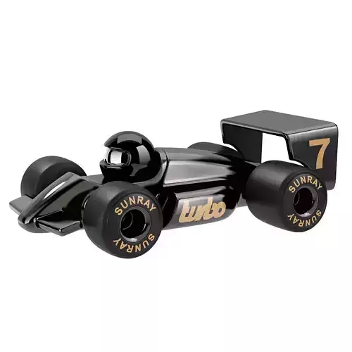 Turbo Jet Car Toy by Playforever 3D model