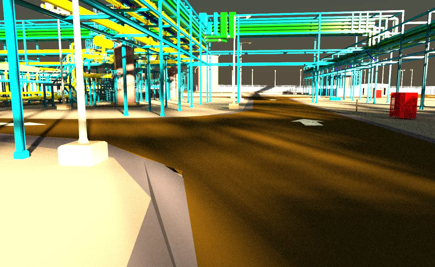 3D Model of Booster Compressor Station for Gas Condensate Fields 3D model_2