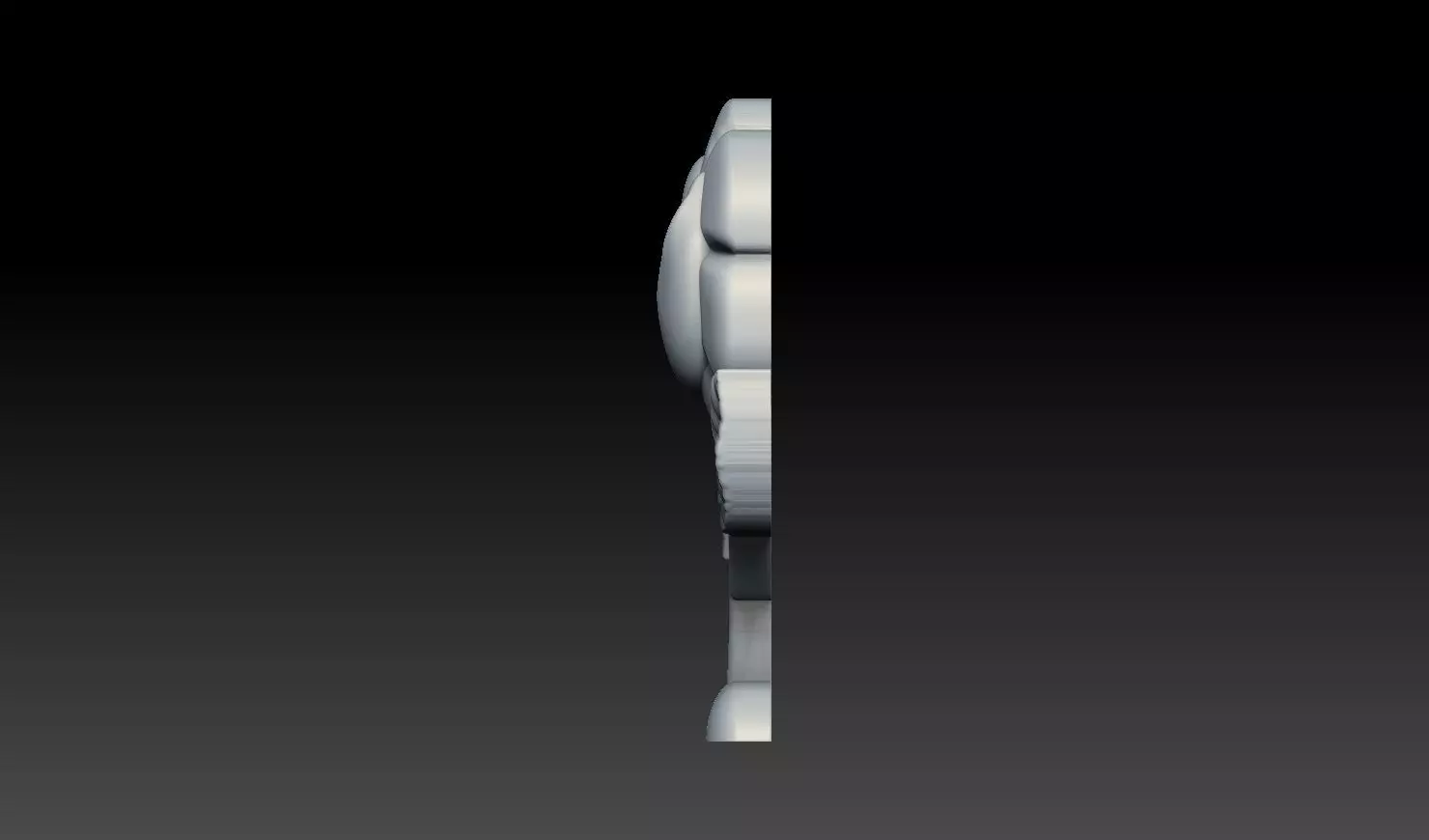 Rose Flower Relief STL 3D Model for CNC and 3D Printing 3D print model_7