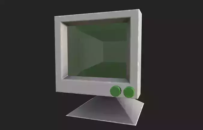 Stylized Monitor