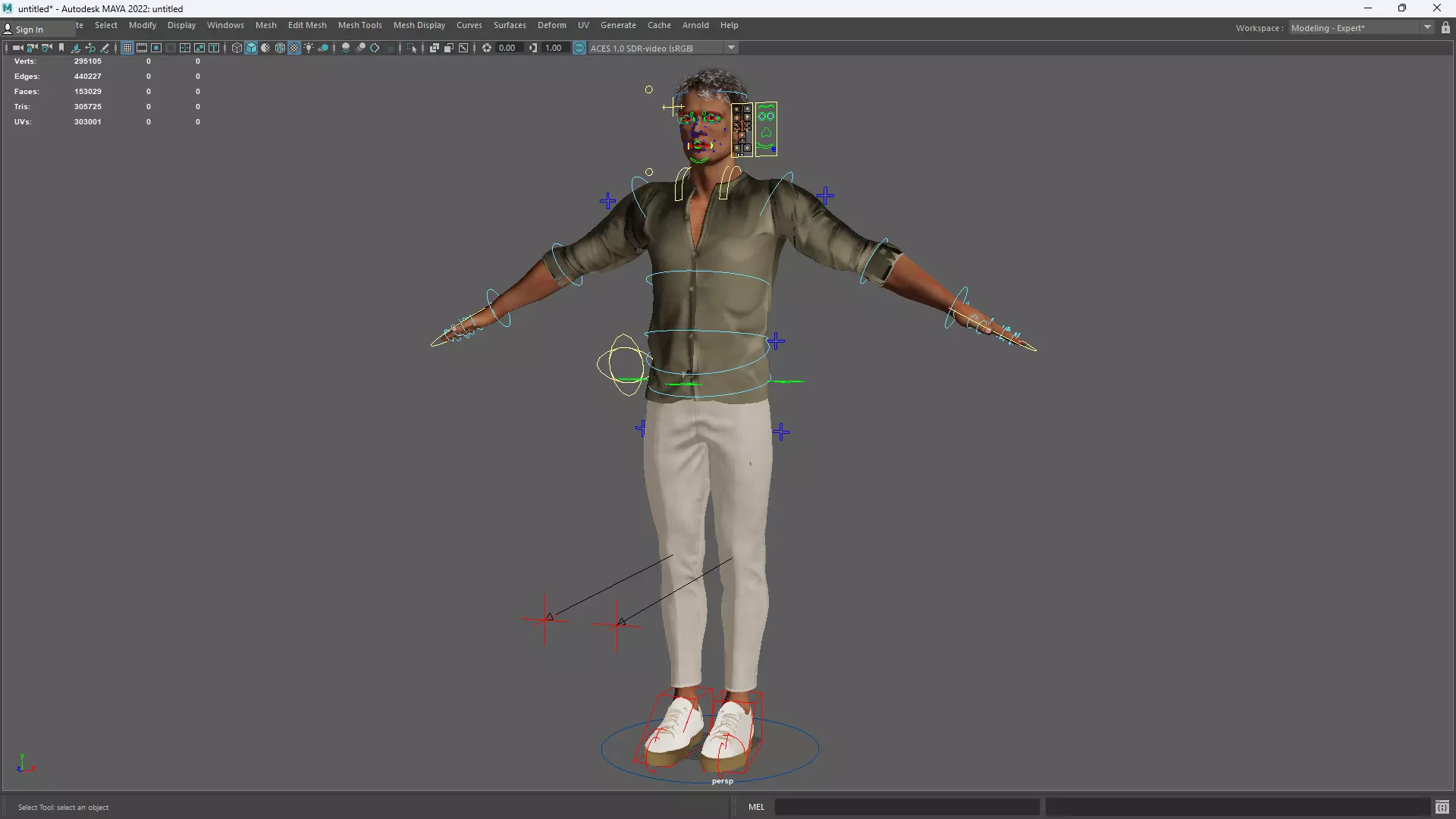 Realistic Men s Fashion 3D Model Low-poly 3D model_16