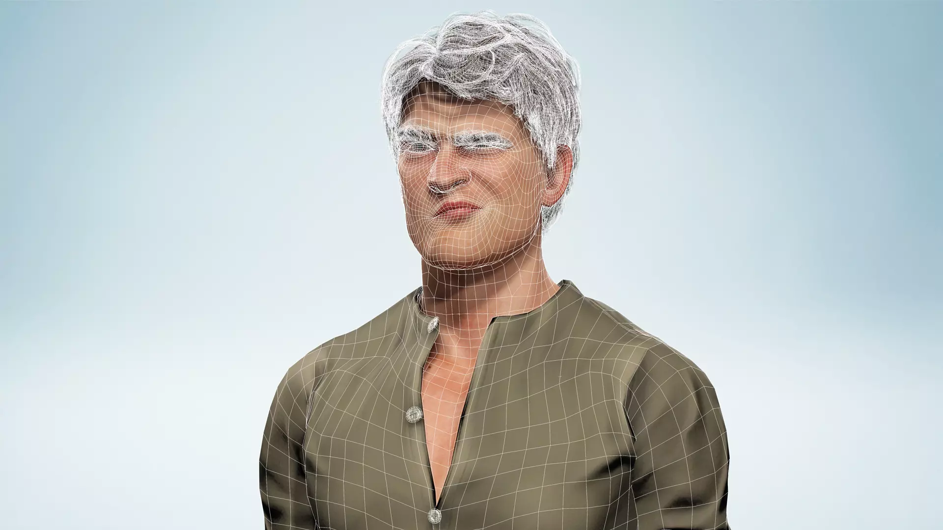 Realistic Men s Fashion 3D Model Low-poly 3D model_26