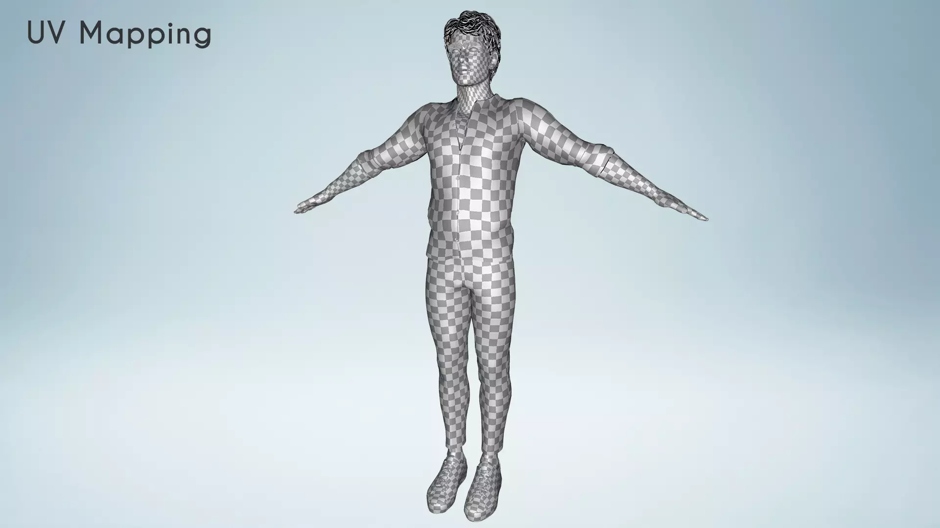 Realistic Men s Fashion 3D Model Low-poly 3D model_23