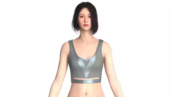 Girls Bralette Tops - Mesh