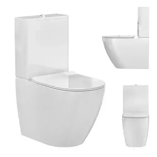  Ellisse II Wall Faced Suite Rimless