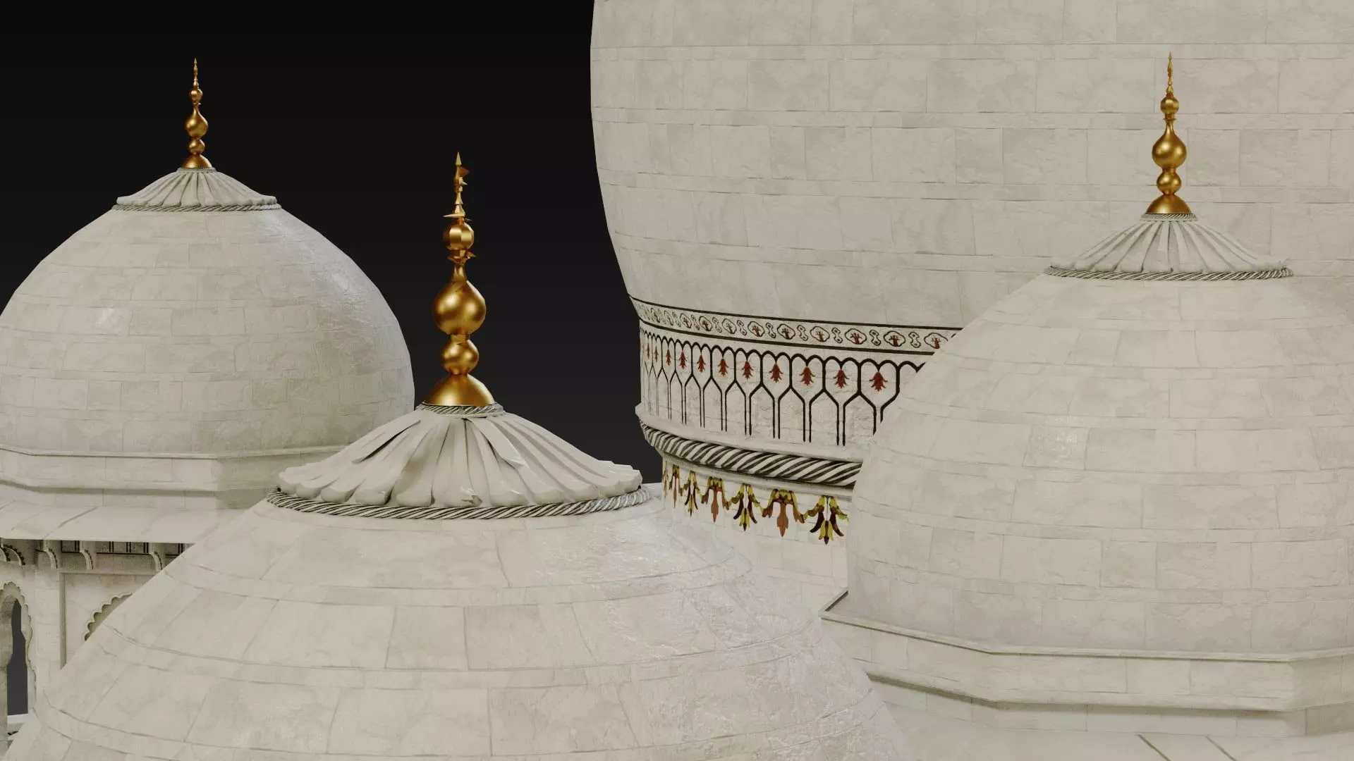 India Landmark 3D Models Bundle  Historic and Iconic Pack 3D Model Collection_3