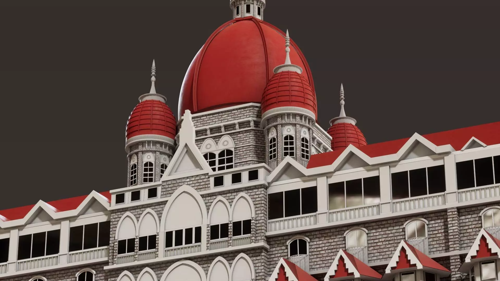 India Landmark 3D Models Bundle  Historic and Iconic Pack 3D Model Collection_13