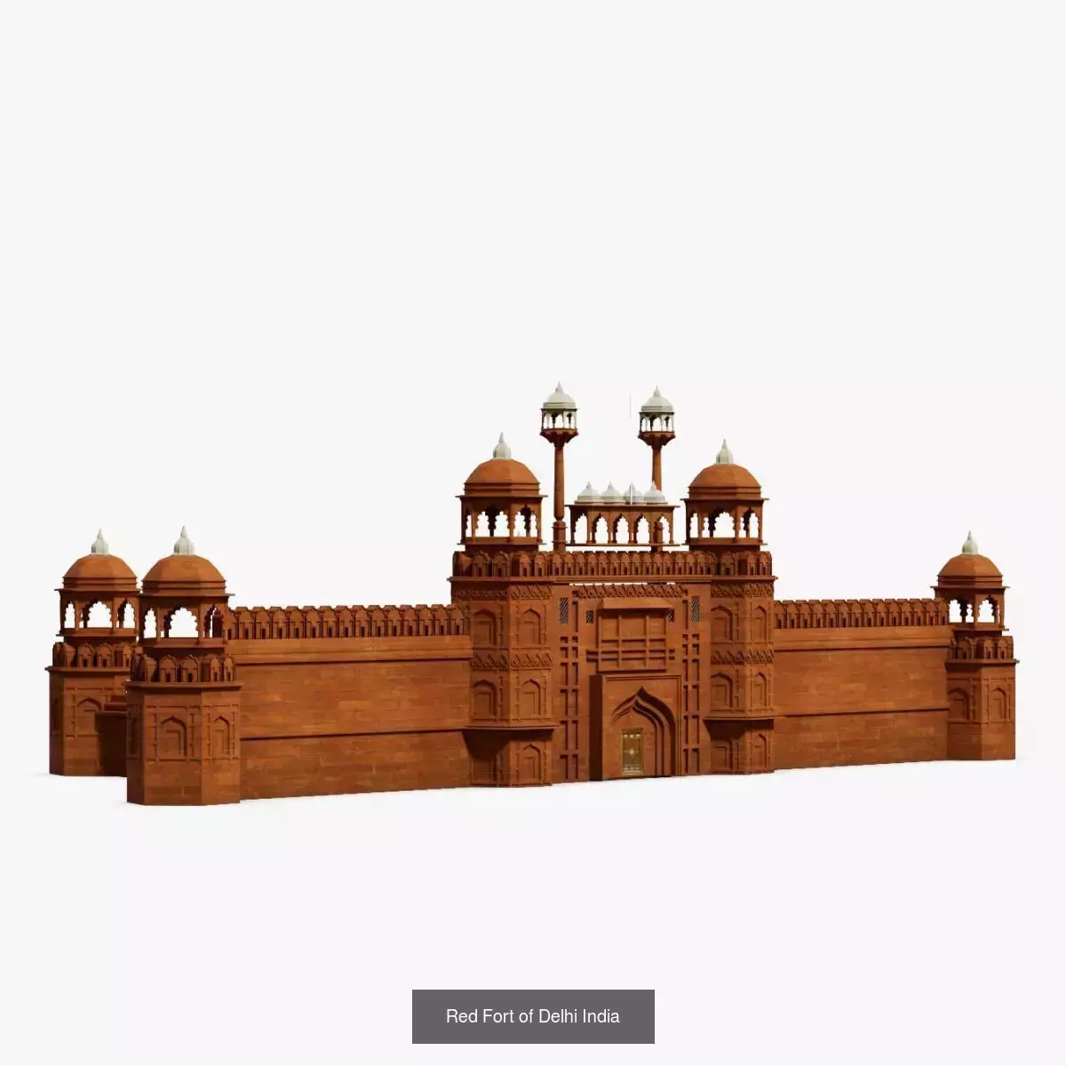India Landmark 3D Models Bundle  Historic and Iconic Pack 3D Model Collection_7