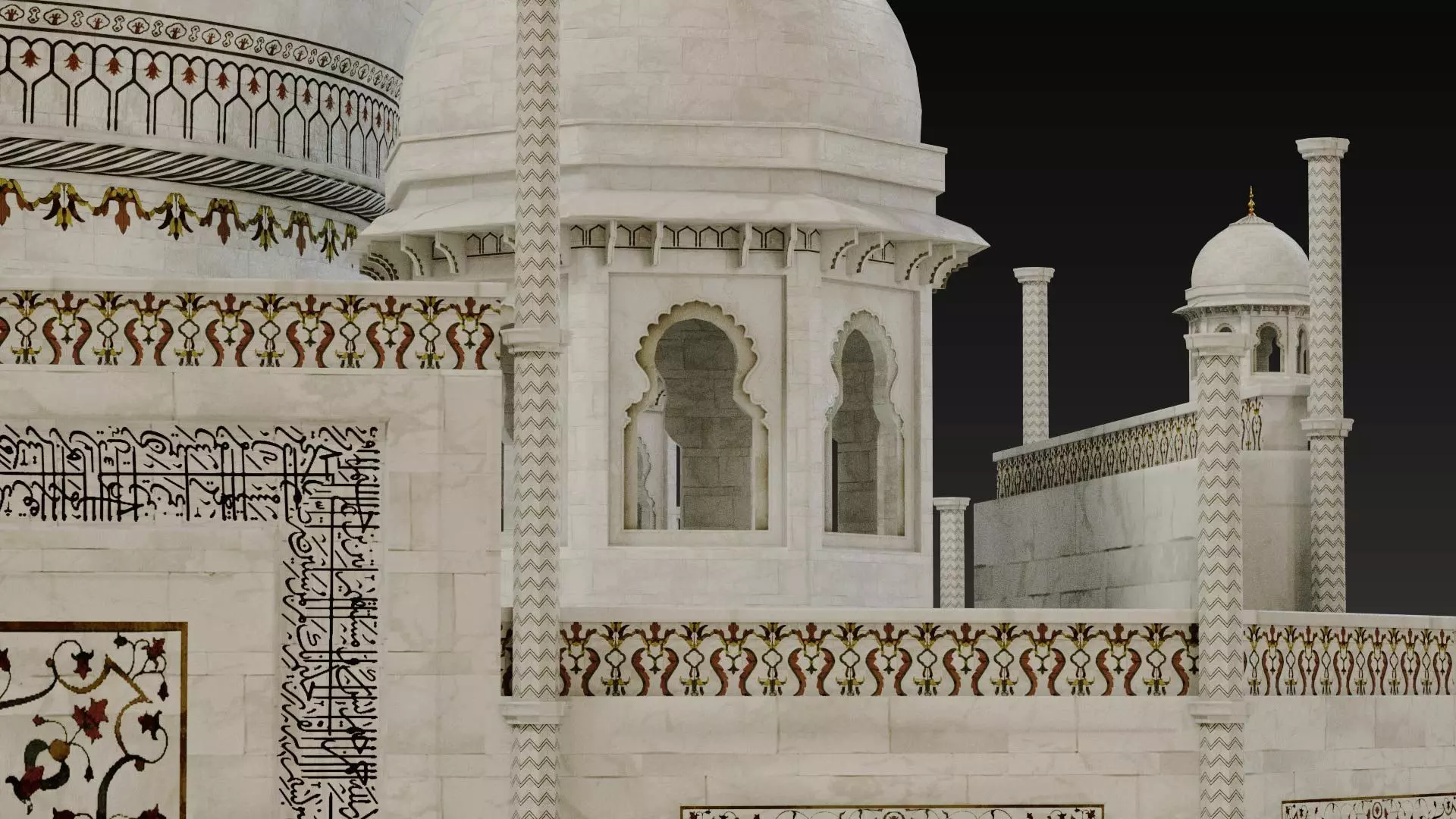 India Landmark 3D Models Bundle  Historic and Iconic Pack 3D Model Collection_4