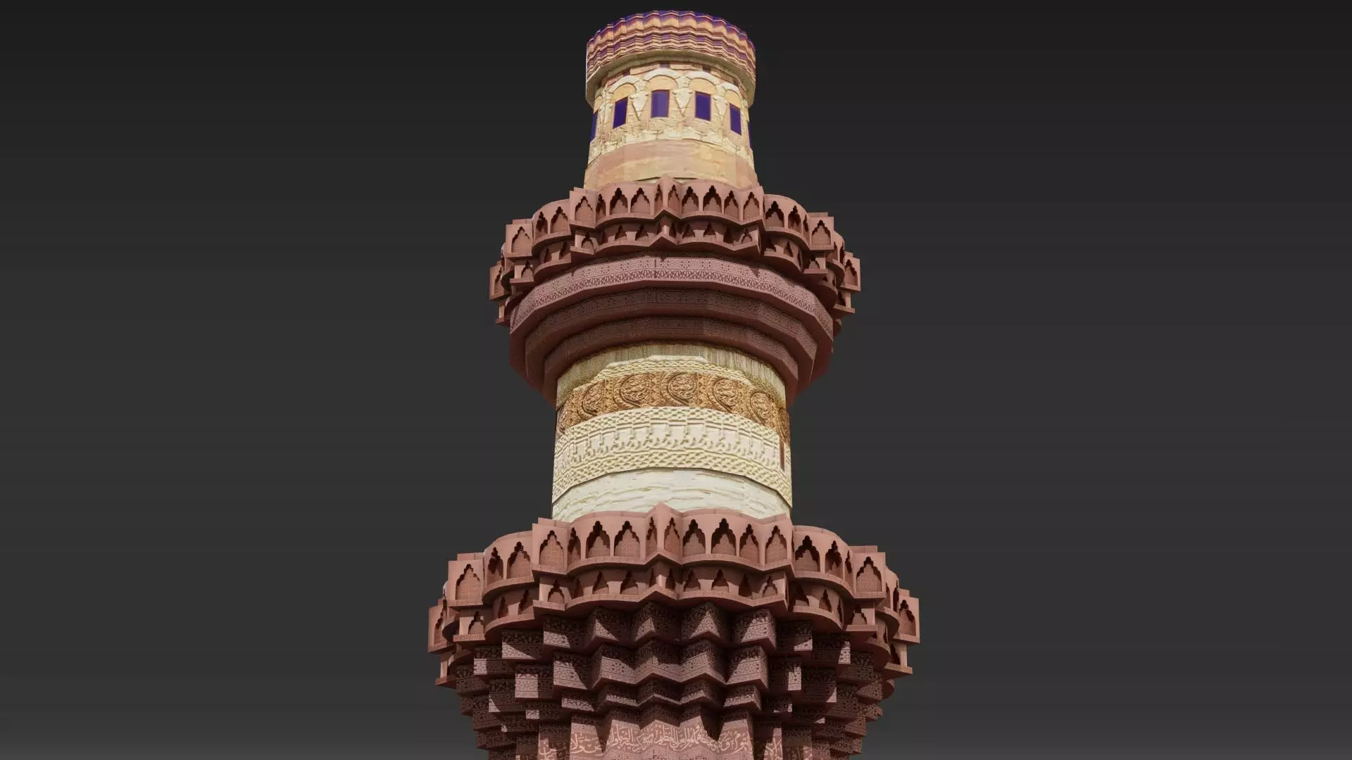 India Landmark 3D Models Bundle  Historic and Iconic Pack 3D Model Collection_19