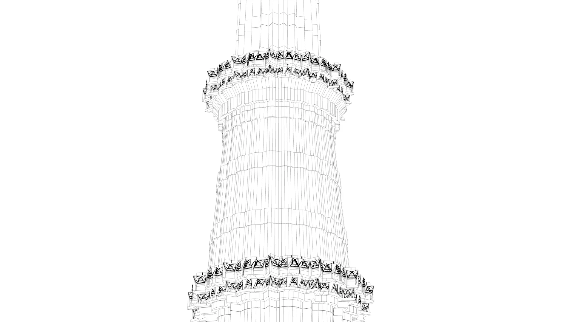 India Landmark 3D Models Bundle  Historic and Iconic Pack 3D Model Collection_24