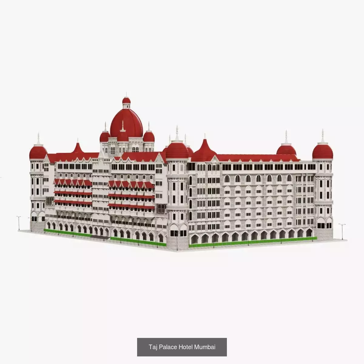 India Landmark 3D Models Bundle  Historic and Iconic Pack 3D Model Collection_12