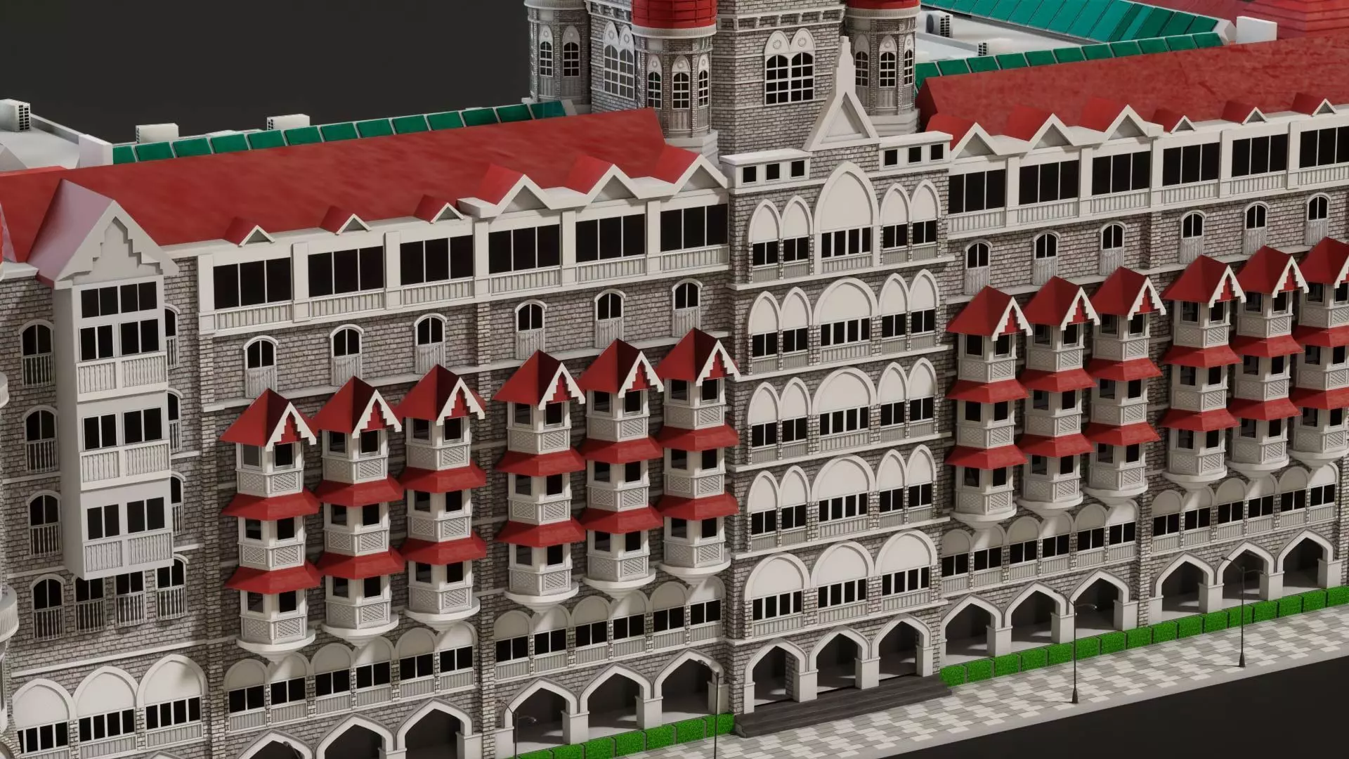 India Landmark 3D Models Bundle  Historic and Iconic Pack 3D Model Collection_15