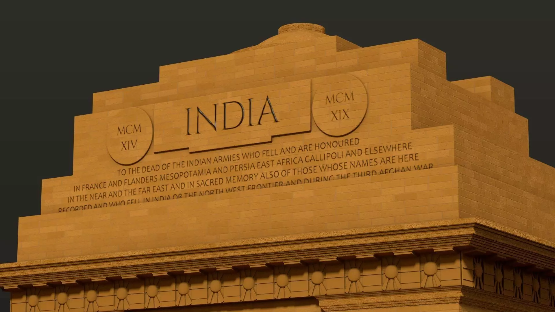 India Landmark 3D Models Bundle  Historic and Iconic Pack 3D Model Collection_32