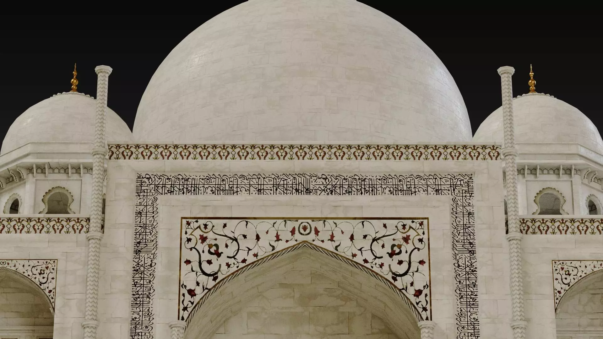 India Landmark 3D Models Bundle  Historic and Iconic Pack 3D Model Collection_5