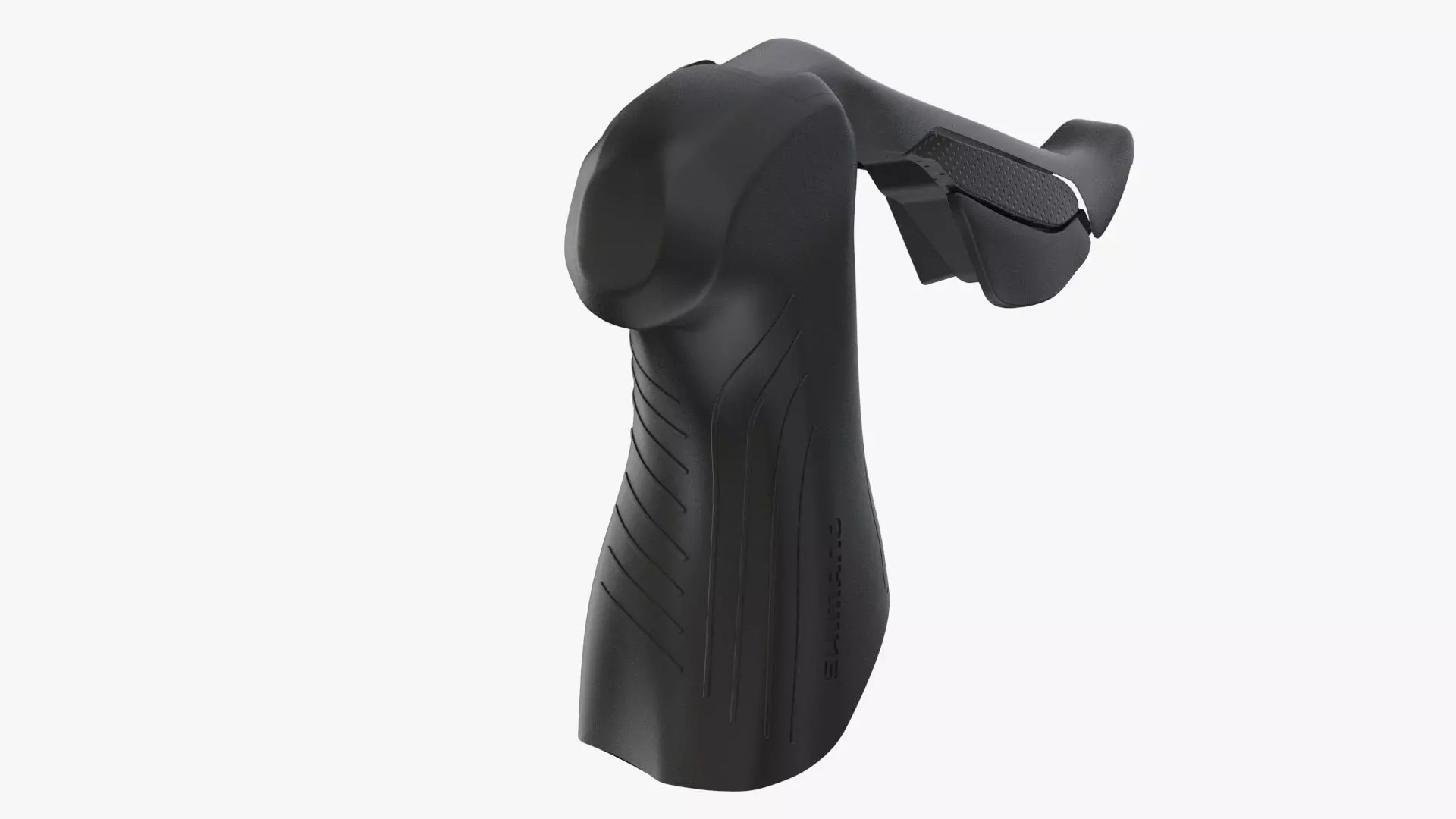 Shimano Dual Control Brake and Shift Lever GRX Di2 3D model_3