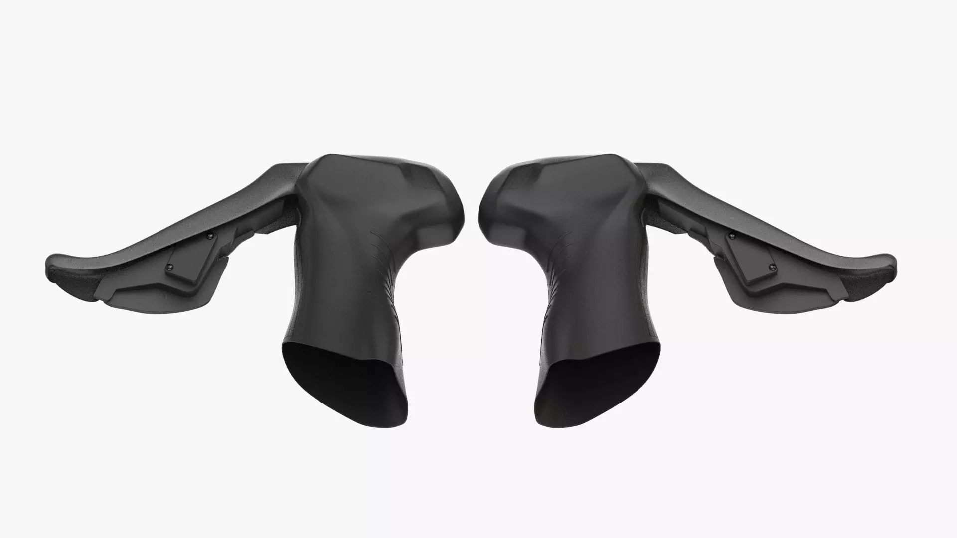 Shimano Dual Control Brake and Shift Lever GRX Di2 3D model_2