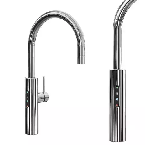 BCS with Gooseneck Multifunction Mixer Tap 3D model