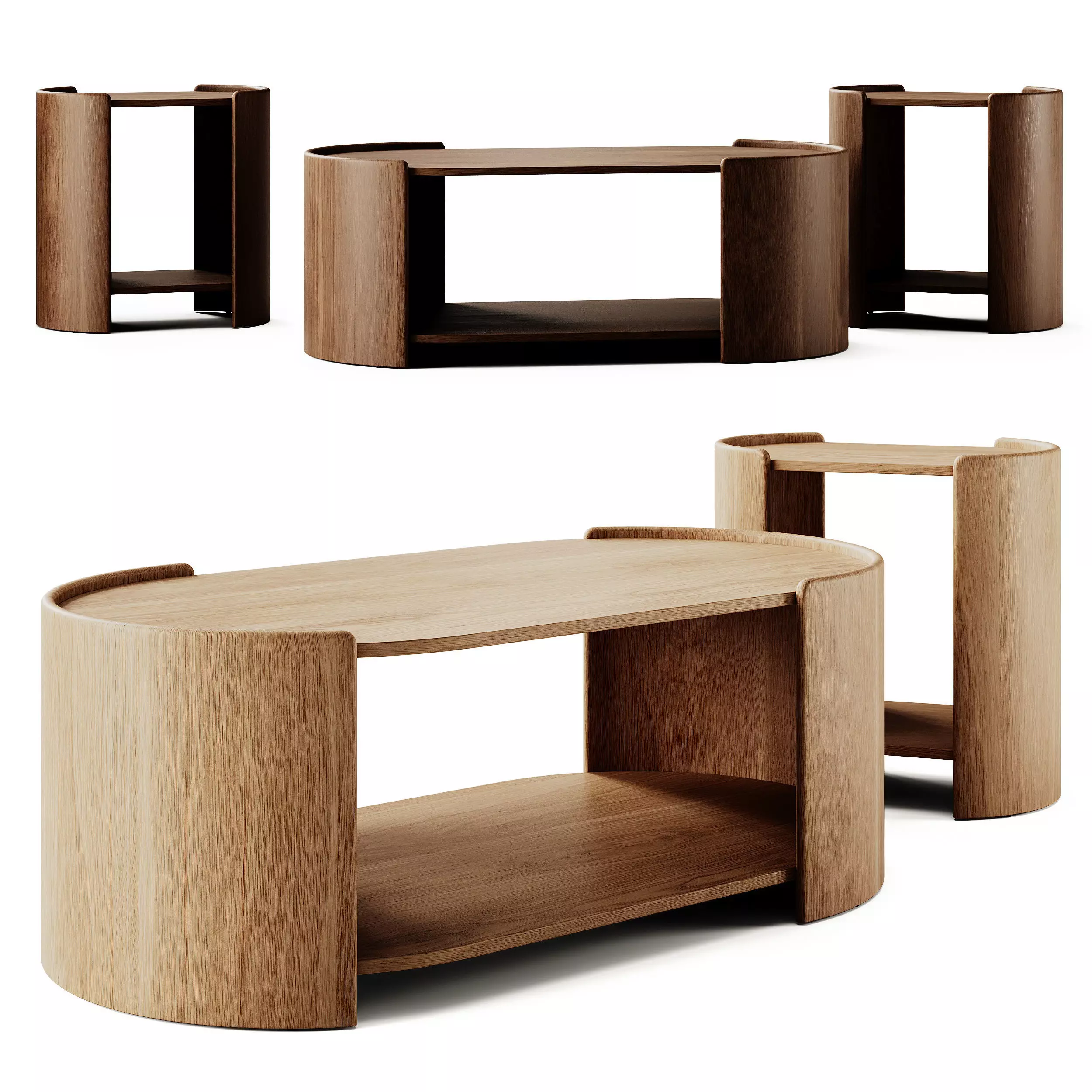 Sklum Sidney Coffee Tables 3D model | CGTrader