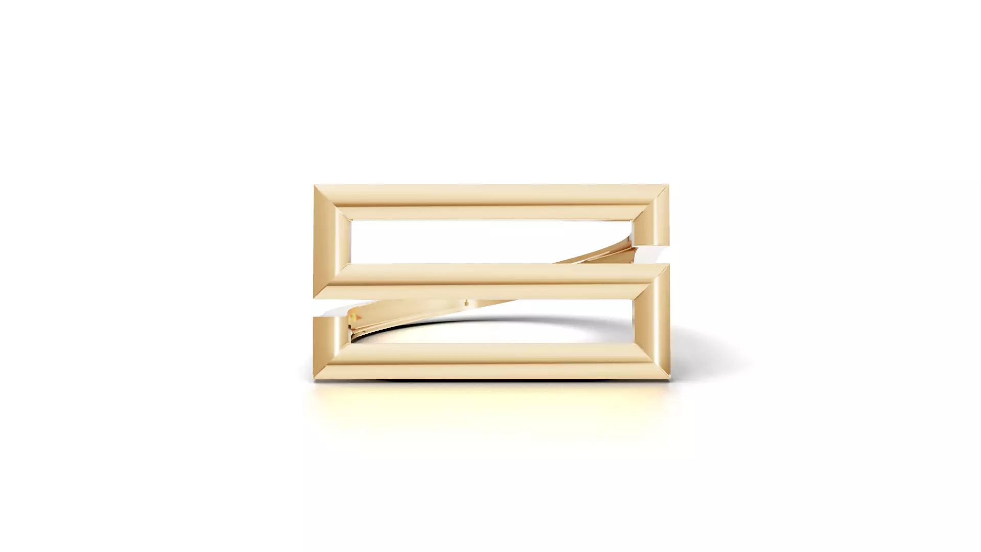 Minimal Abstract Ring 26 3D print model_0