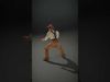 Farmer Character Model Pack with Hat and Suspenders Low-poly 3D model_2