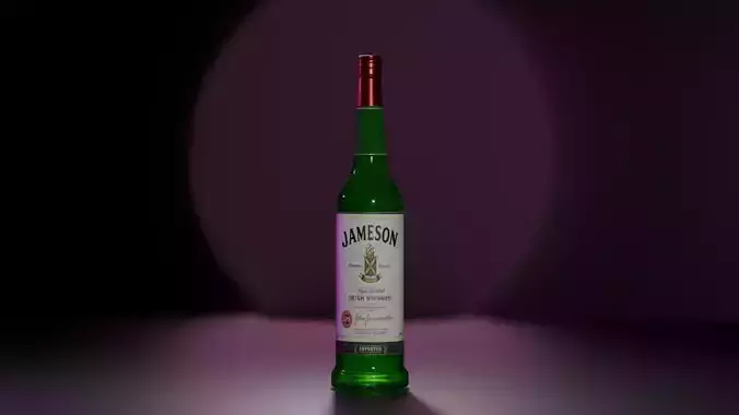 Jameson Whiskey Bottle