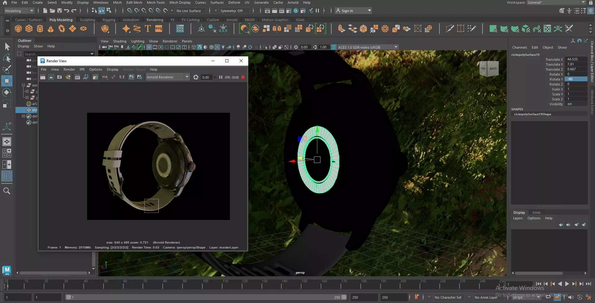 Smart Watch 3D model_62