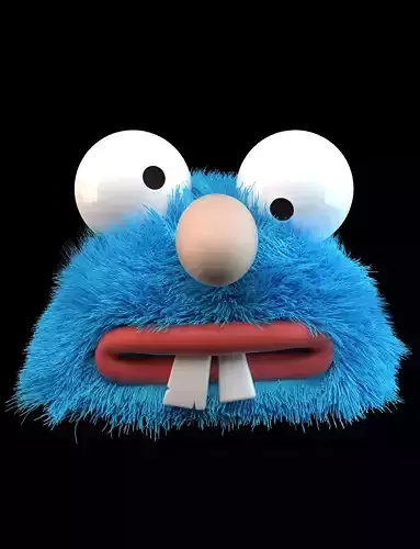 Puffy Fluffy Character