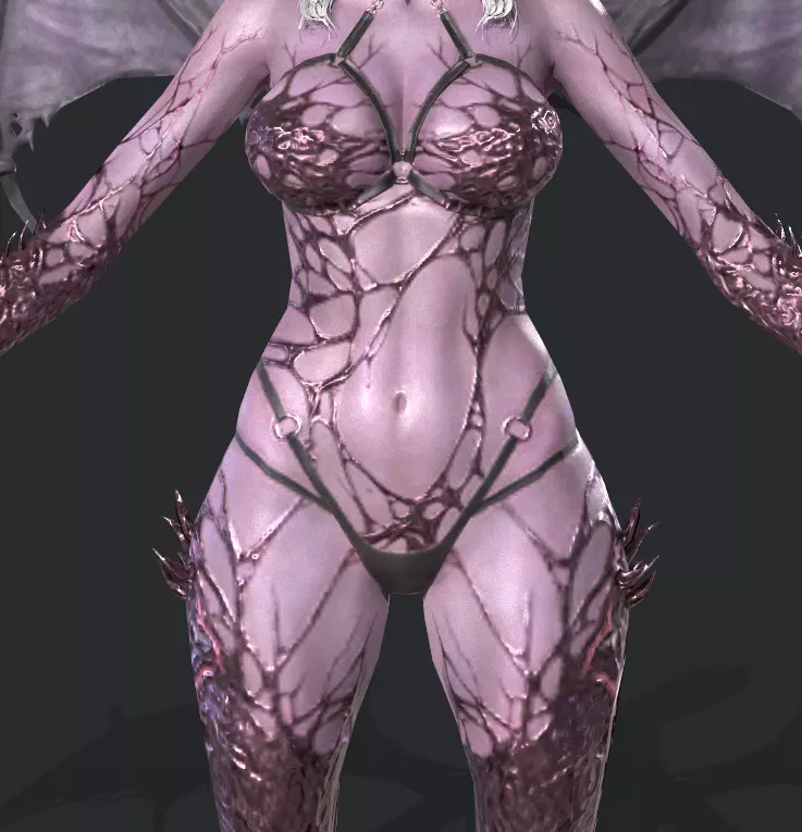 BANSHEE Low-poly 3D model_17